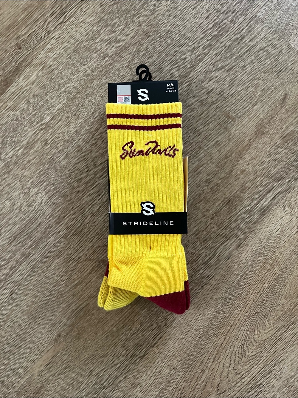 Strideline Arizona State University ASU Premier Crew Socks Sun Devils